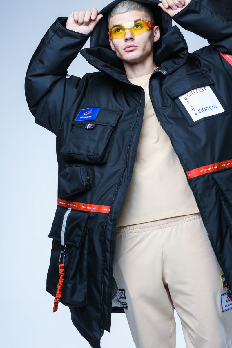 DNK Russia - совместная линейка одежды с Роскосмосом